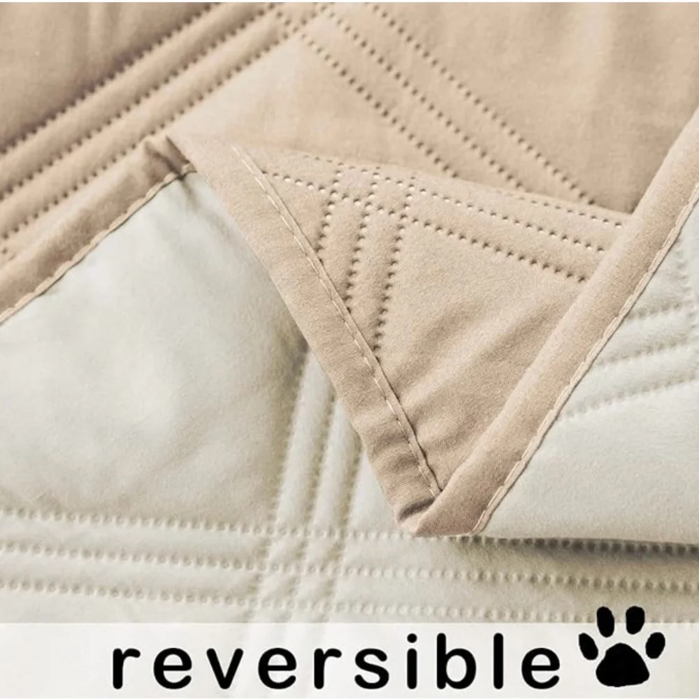 SUNNYTEX Waterproof & Reversible Dog Bed Cover Sofa, Cover Furniture Protector